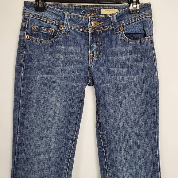C7P Chip & Pepper Size 3 Juniors Bootcut Jeans - Picture 2 of 10